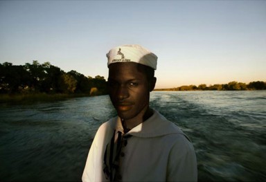 Fleuve Zambeze - matelot african queen